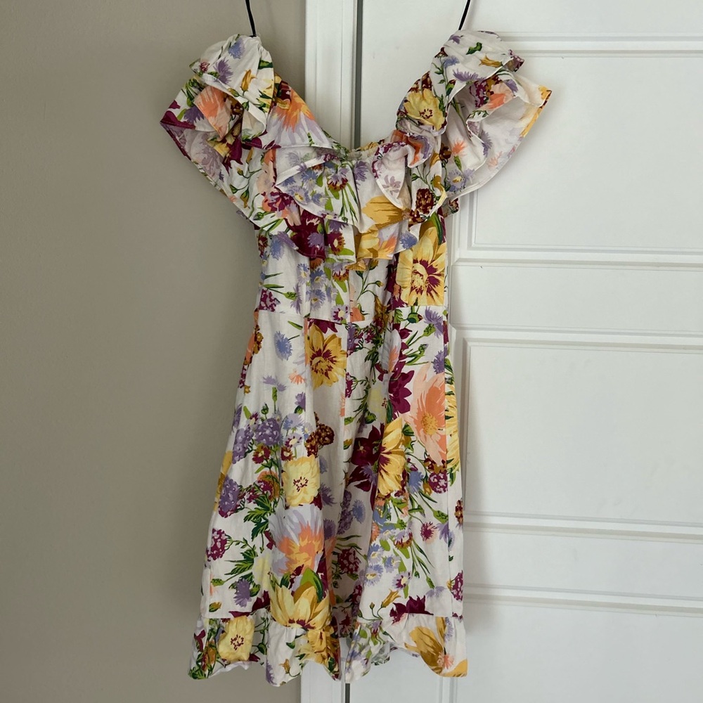 H&M Floral Ruffle Dress - Picture 5 of 7